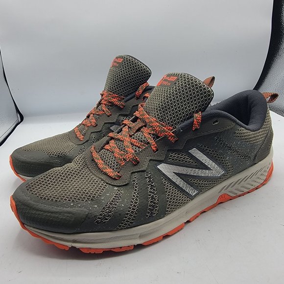 New Balance Fuel Core Mens 11 Gray Orange All Terrain Trail Hiking Shoes T590V4 main image 10